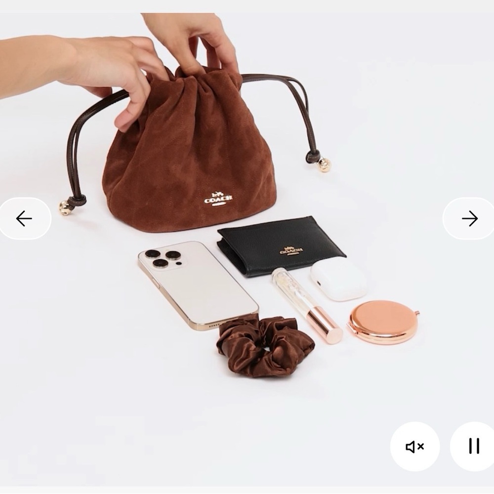 Faye Mini Drawstring Bag - Picture 9 of 9